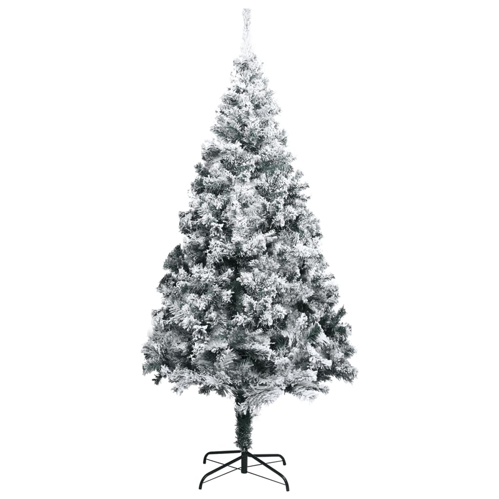 Albero Natale Artificiale con Neve Verde 400 cm in PVC