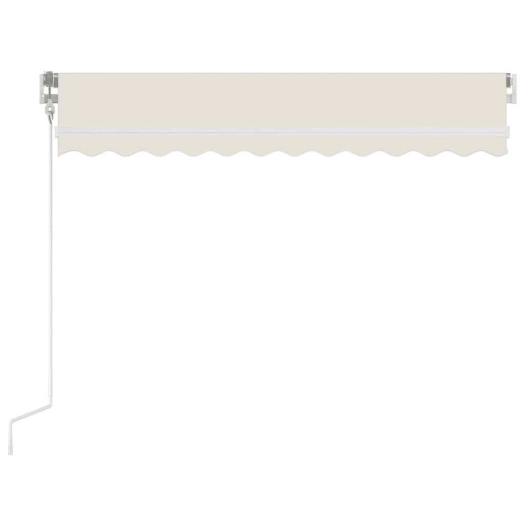 Tenda da Sole Retrattile Manuale 350x250 cm Crema