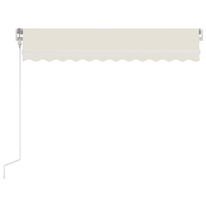 Tenda da Sole Retrattile Manuale 350x250 cm Crema - homemem39