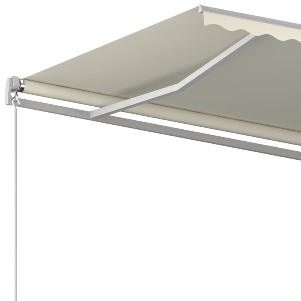 Tenda da Sole Retrattile Manuale 450x300 cm Crema