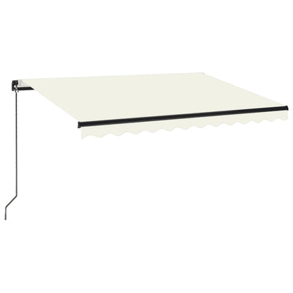 Tenda da Sole Retrattile Manuale 350x250 cm Crema