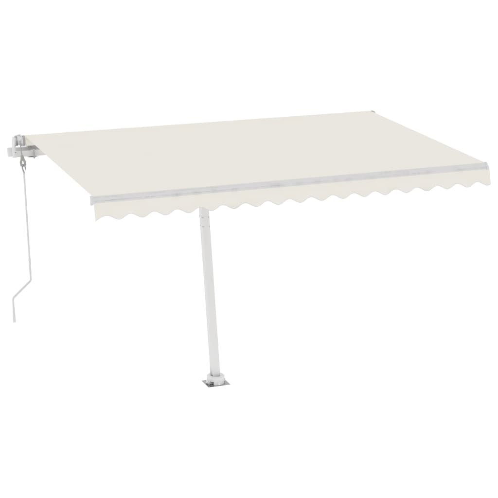 Tenda da Sole Automatica Autoportante 400x350 cm Crema - homemem39