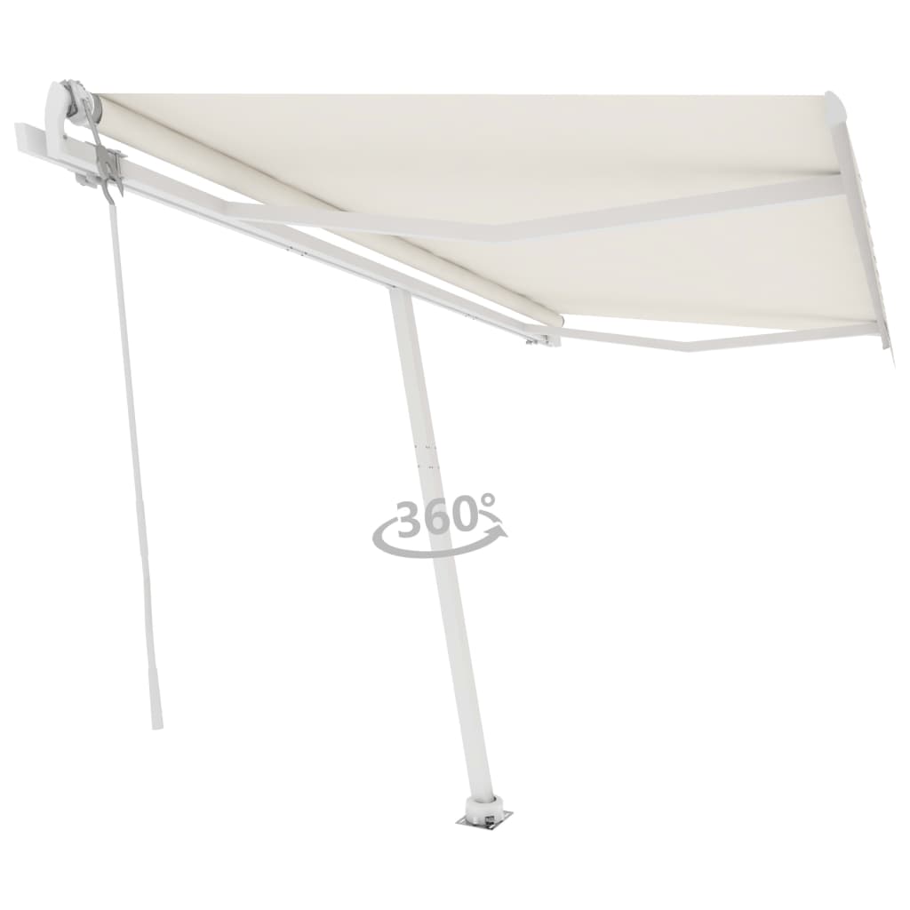 Tenda da Sole Automatica Autoportante 450x350 cm Crema