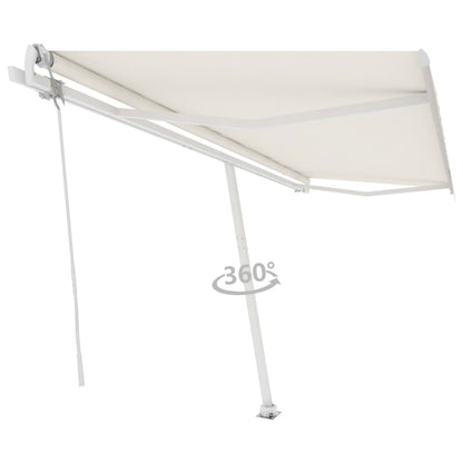 Tenda da Sole Automatica Autoportante 500x350 cm Crema