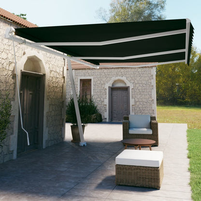 Tenda da Sole Autoportante Manuale 600x350 cm Antracite