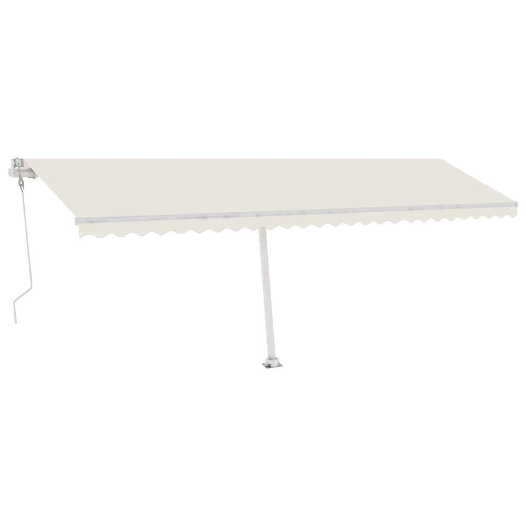 Tenda da Sole Autoportante Automatica 600x350 cm Crema - homemem39