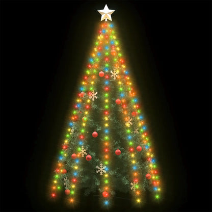 Rete di Luce per Albero di Natale 300 LED Multicolori 300 cm