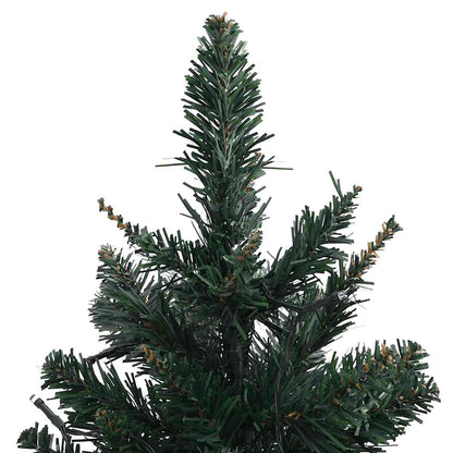 Albero di Natale Preilluminato con Palline Verde 60 cm - homemem39