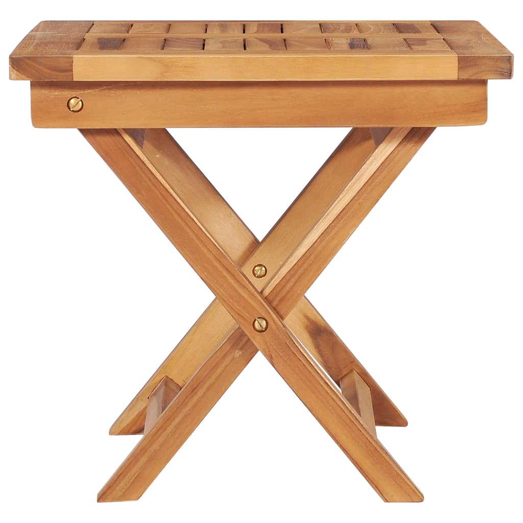 Lettini Prendisole 2 pz con Tavolo e Cuscino Massello di Teak - homemem39