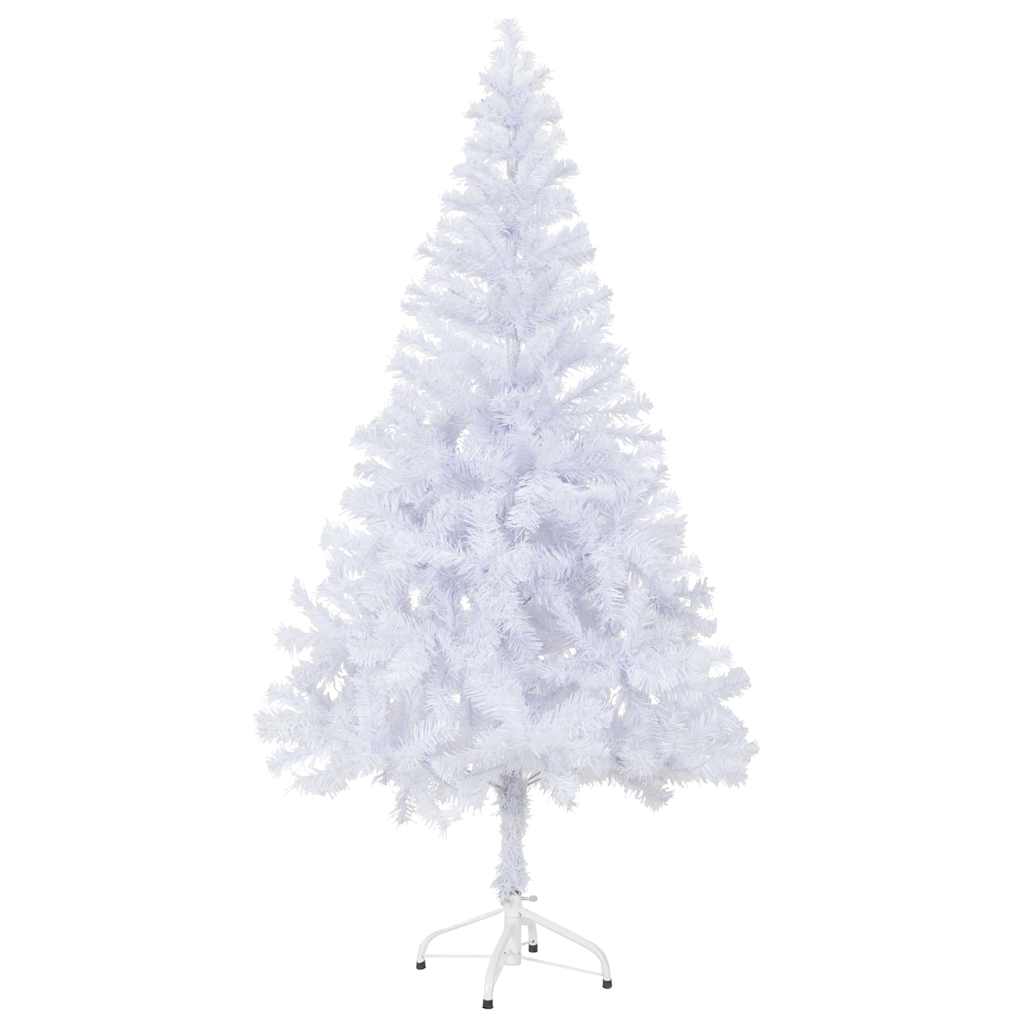 Albero di Natale Preilluminato con Palline 150 cm 380 Rami