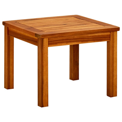 Tavolino da Giardino 45x45x36 cm in Legno Massello di Acacia - homemem39