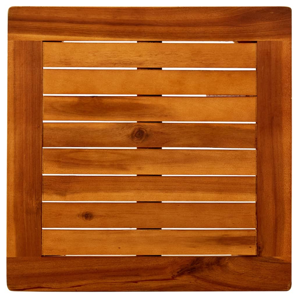 Tavolino da Giardino 45x45x36 cm in Legno Massello di Acacia - homemem39