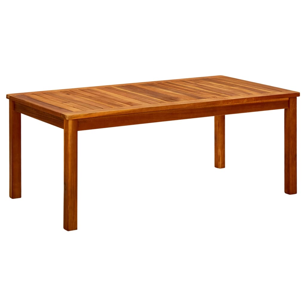 Tavolino da Giardino 110x60x45 cm in Legno Massello di Acacia - homemem39