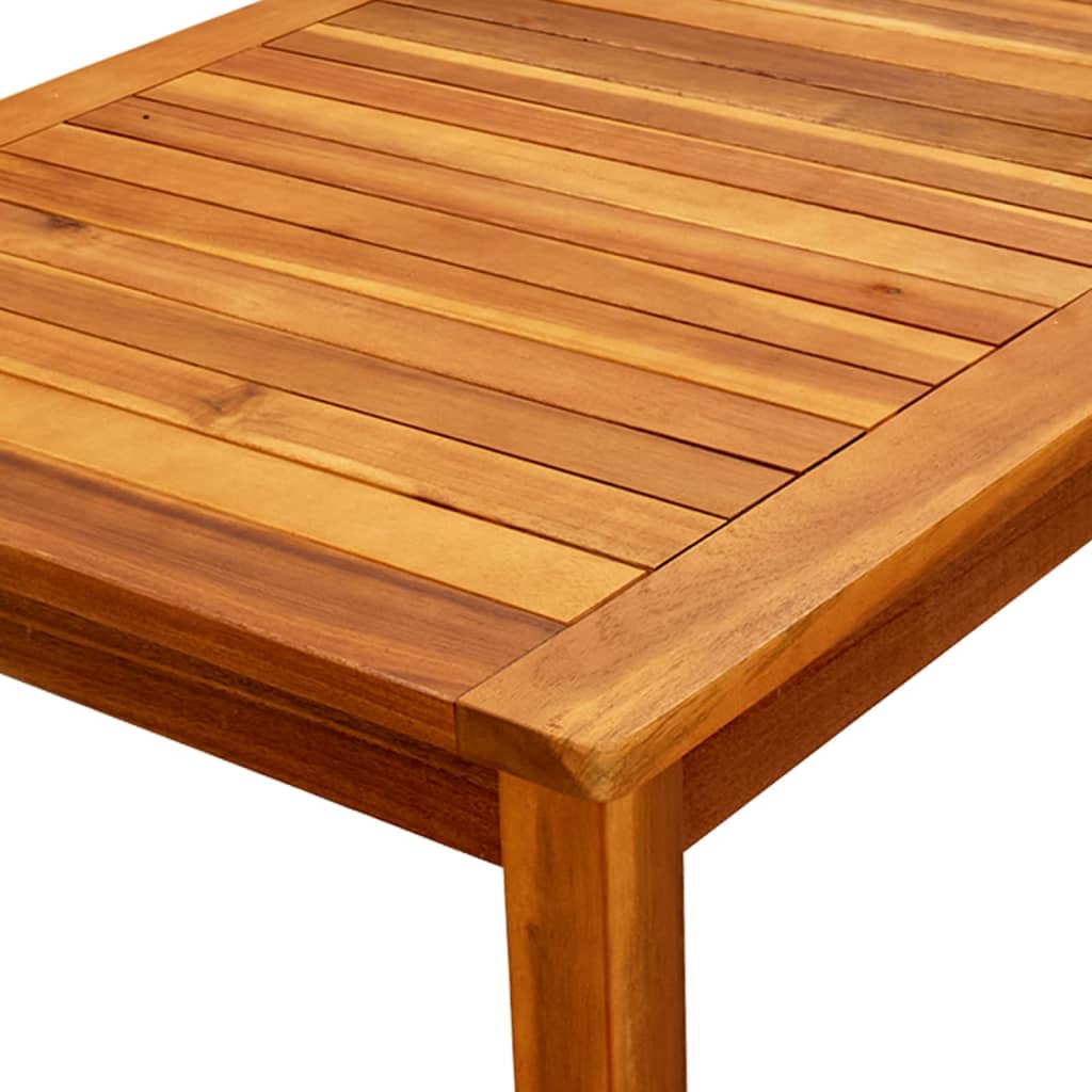 Tavolino da Giardino 110x60x45 cm in Legno Massello di Acacia - homemem39