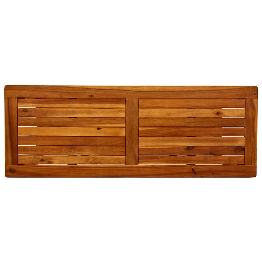 Tavolo Consolle da Giardino 110x40x75cm Legno Massello Acacia - homemem39