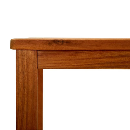 Tavolo Consolle da Giardino 110x40x75cm Legno Massello Acacia - homemem39