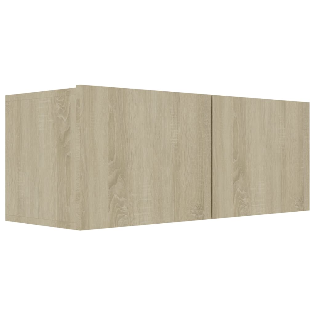 Set di Mobili TV 4 pz Rovere Sonoma in Legno Multistrato - homemem39