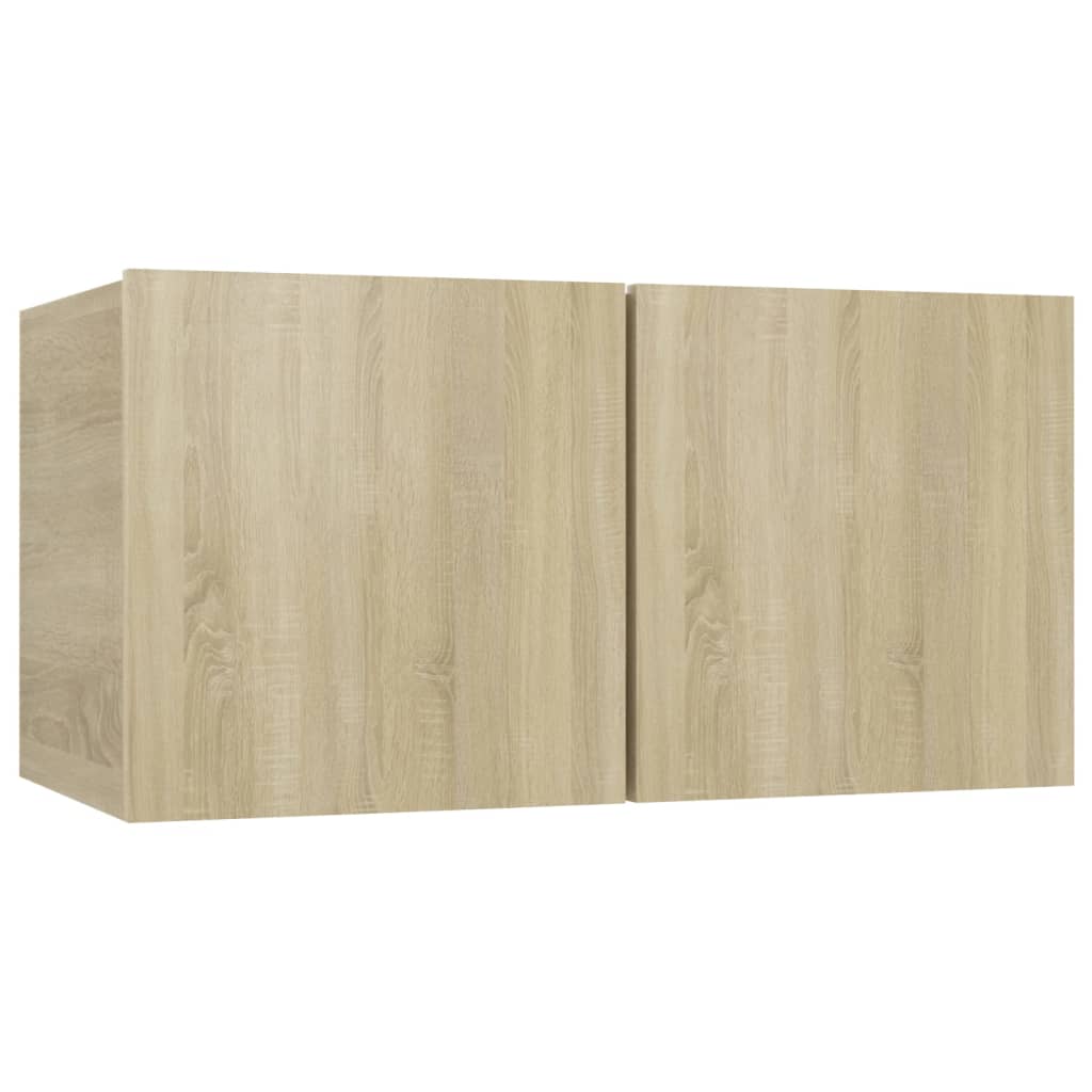 Set di Mobili TV 8 pz Rovere Sonoma in Legno Multistrato