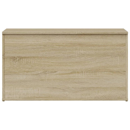 Cassapanca Rovere Sonoma 84x42x46 cm in Legno Ingegnerizzato - homemem39