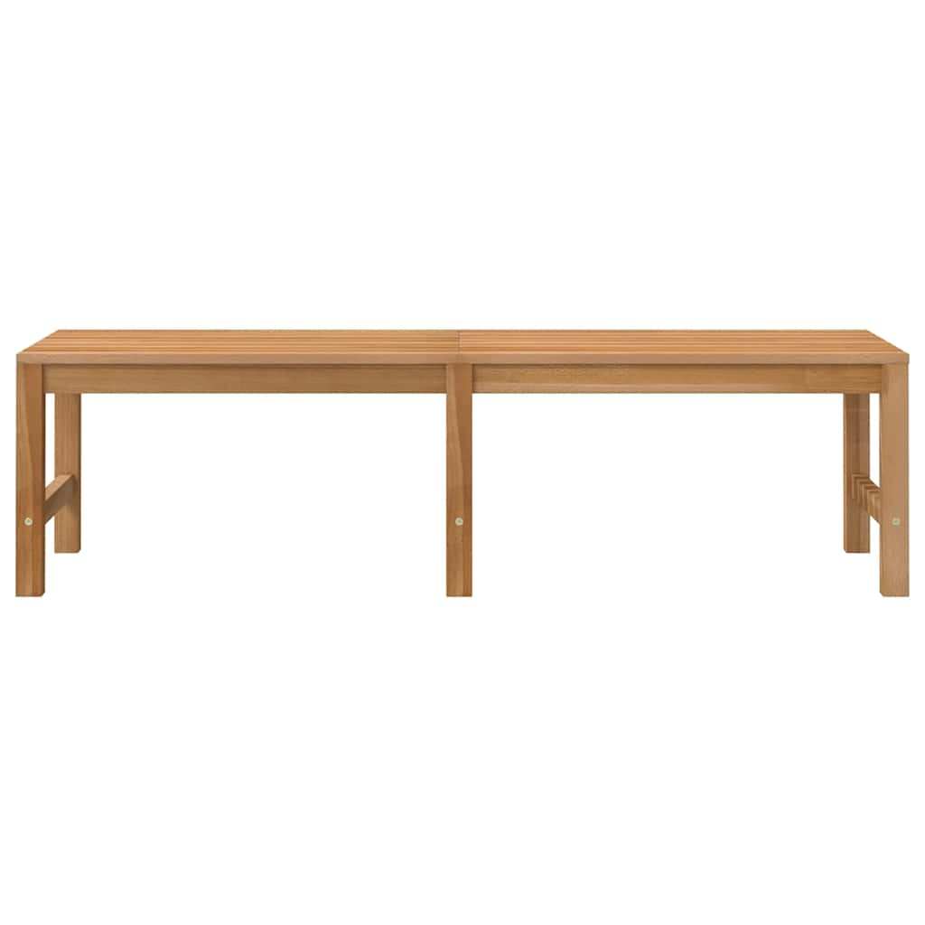 Panchina da Giardino 150 cm in Legno Massello di Teak - homemem39