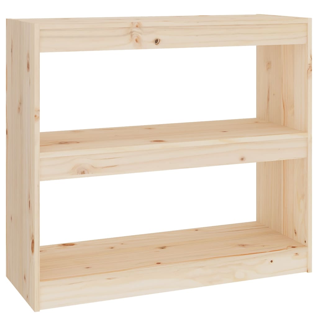 Libreria/Divisorio 80x30x71,5 cm in Legno Massello di Pino - homemem39