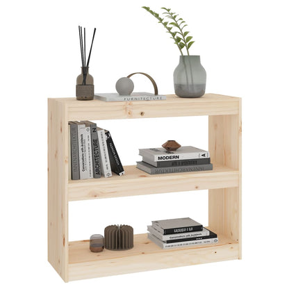 Libreria/Divisorio 80x30x71,5 cm in Legno Massello di Pino - homemem39