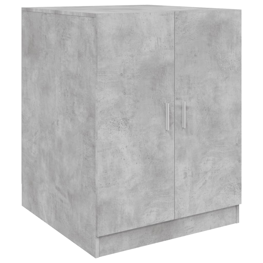 Mobile per Lavatrice Grigio Cemento 71x71,5x91,5 cm - homemem39