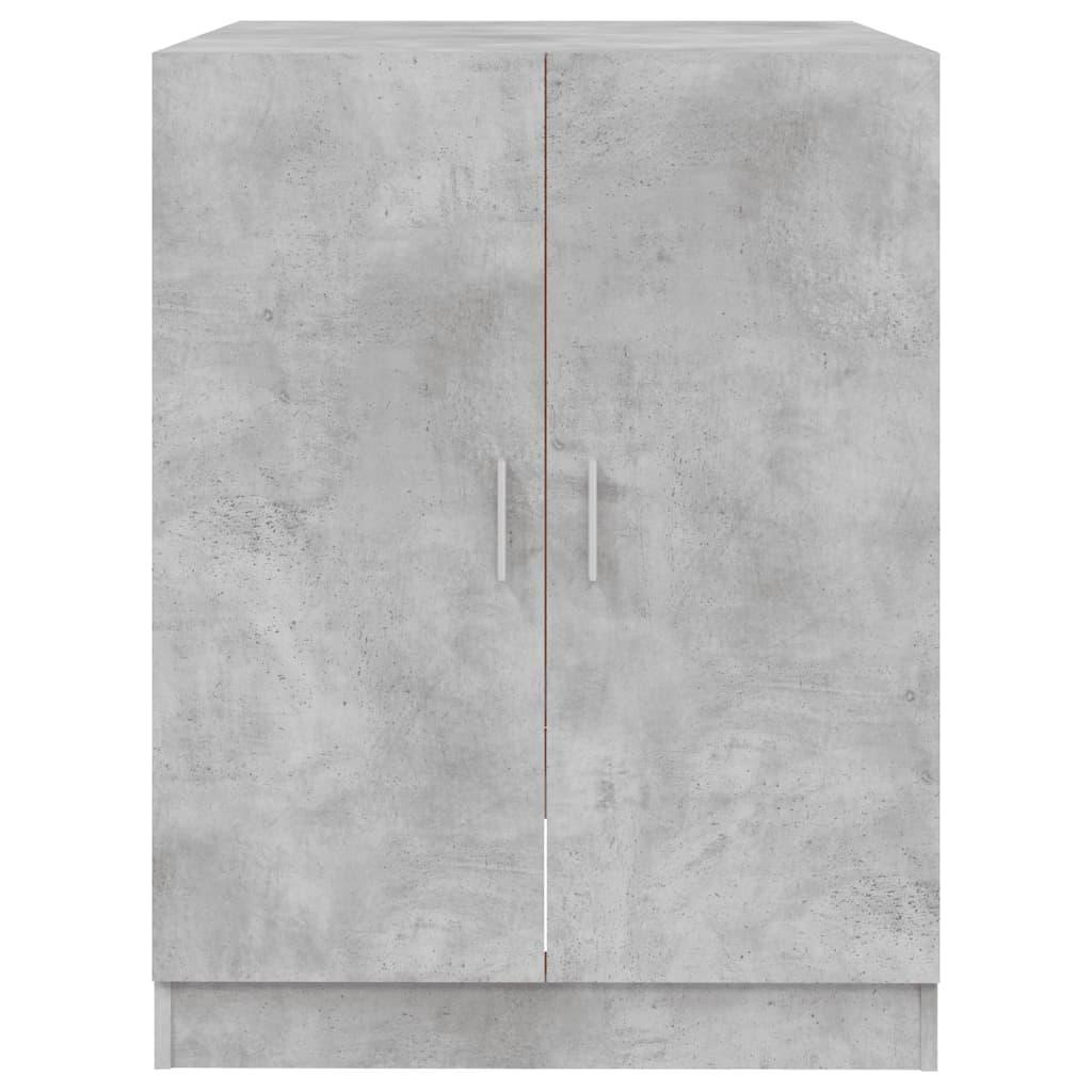 Mobile per Lavatrice Grigio Cemento 71x71,5x91,5 cm - homemem39