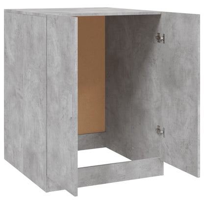 Mobile per Lavatrice Grigio Cemento 71x71,5x91,5 cm - homemem39