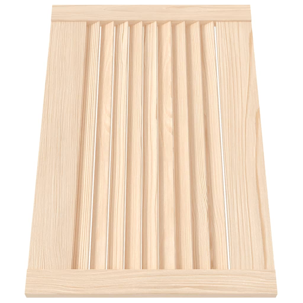 Ante con Design a Lamelle 2 pz 39,5x59,4 cm in Legno di Pino - homemem39