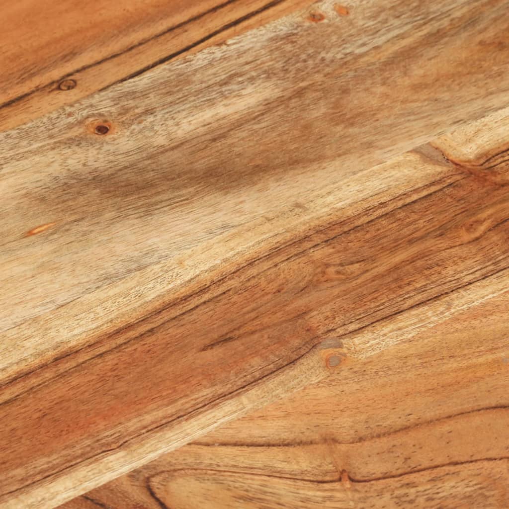 Tavolino 35x35x55 cm in Legno Massello di Acacia