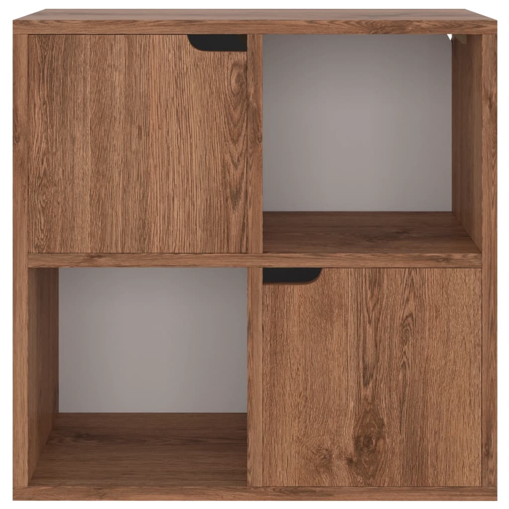 Libreria Rovere Marrone 60x27,5x59,5 cm in Legno Multistrato - homemem39