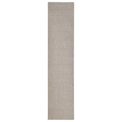 Tappeto in Sisal Naturale 66x300 cm Sabbia