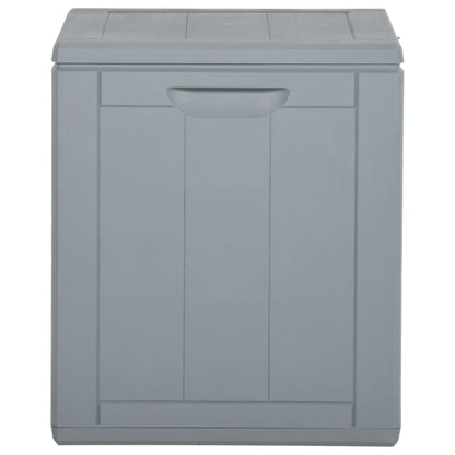 Baule da Giardino 90 L Grigio in Rattan PP - homemem39