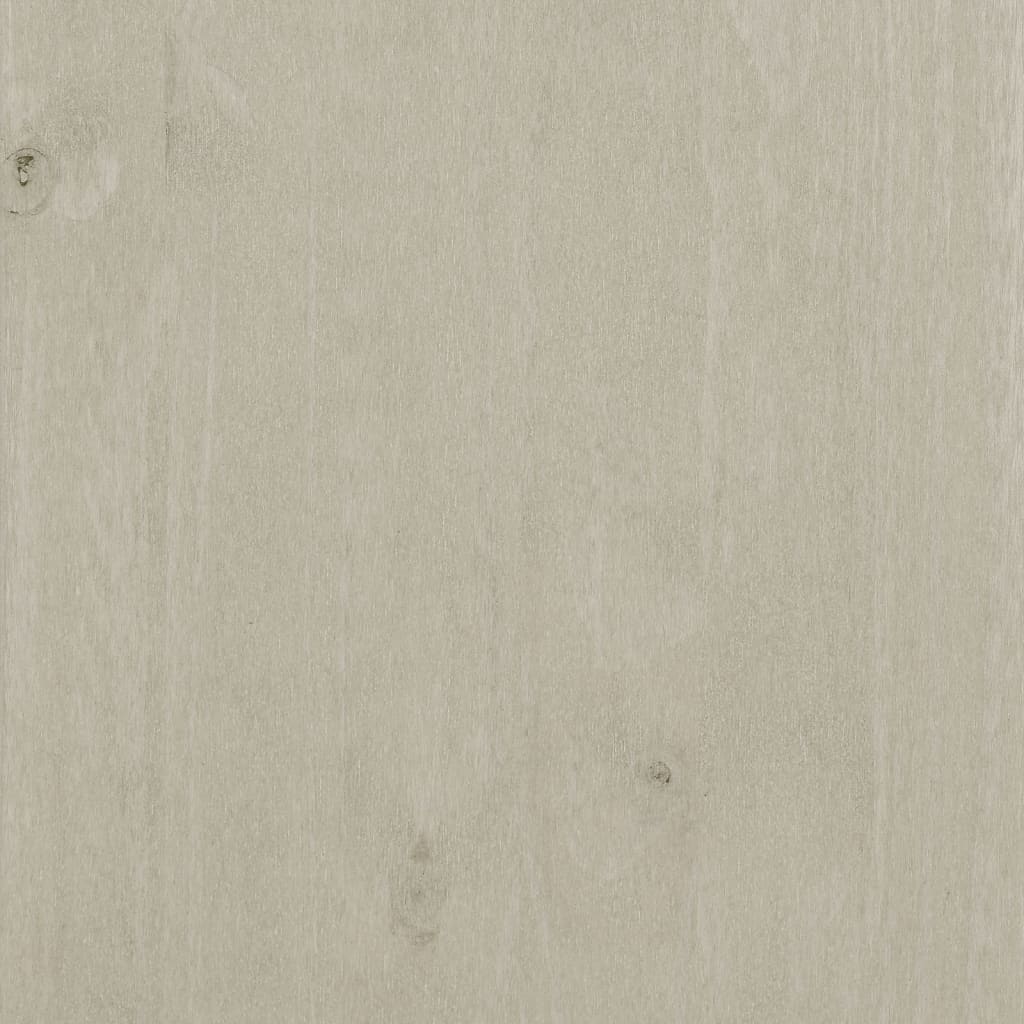 Tavolo Consolle Bianco 90x35x90 cm Legno Massello di Pino - homemem39