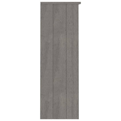 Piano Credenza HAMAR Grigio Chiaro 85x35x100 cm Legno di Pino - homemem39