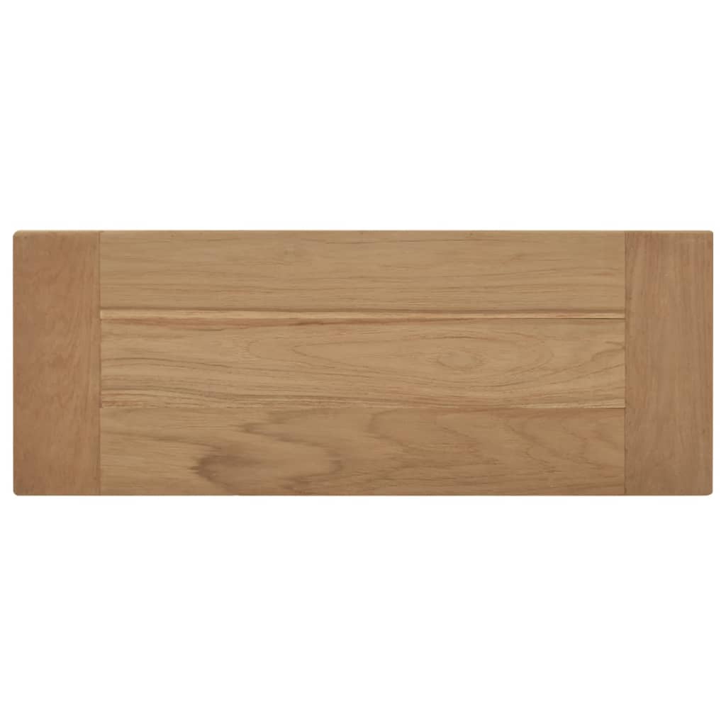 Panchina 80 cm in Legno Massello di Teak - homemem39