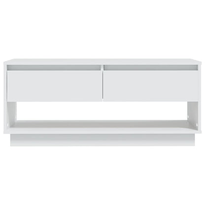 Mobile TV Bianco 102x41x44 cm in Legno Multistrato