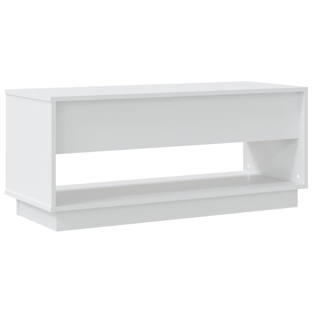 Mobile TV Bianco 102x41x44 cm in Legno Multistrato