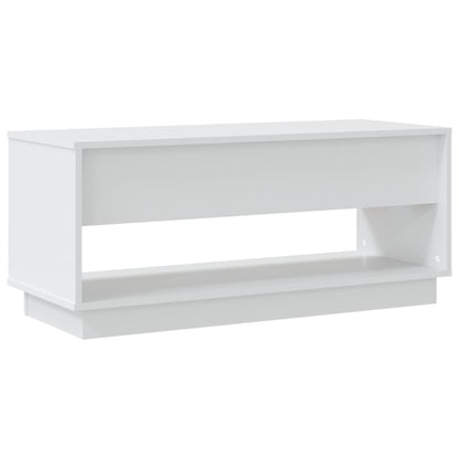 Mobile TV Bianco 102x41x44 cm in Legno Multistrato