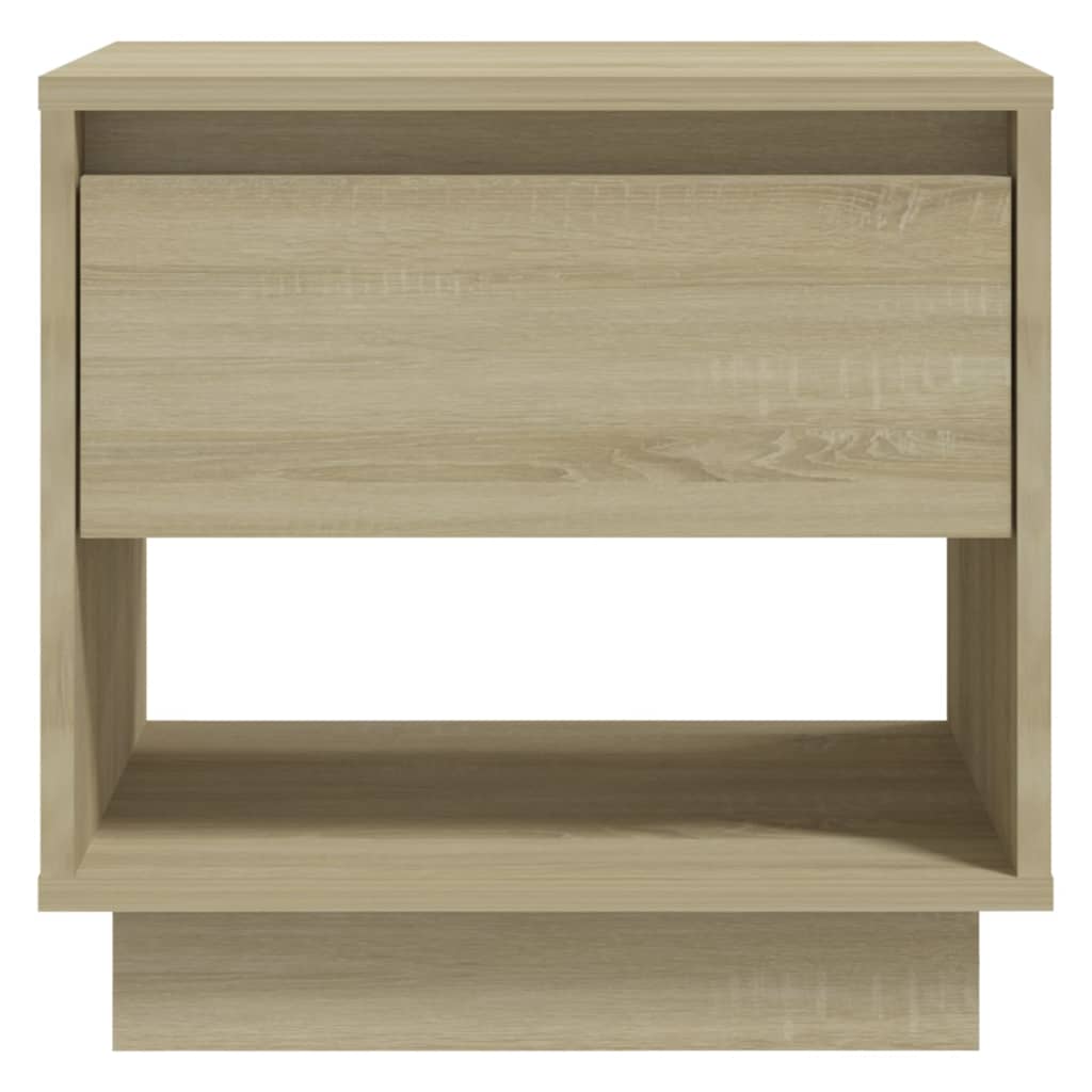 Comodino Rovere Sonoma 45x34x44 cm in Truciolato