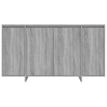 Credenza Grigio Sonoma 135x41x75 cm in Truciolato