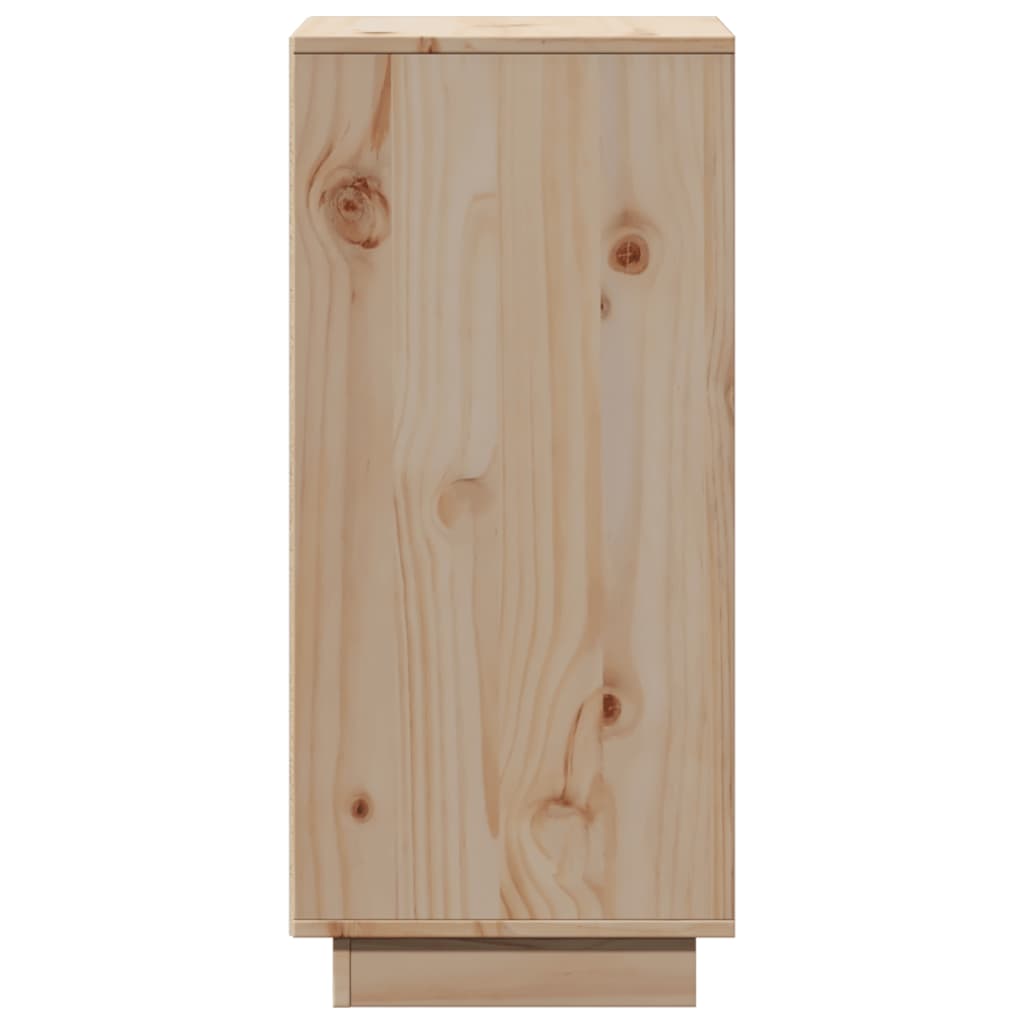 Credenza 31,5x34x75 cm in Legno Massello di Pino - homemem39