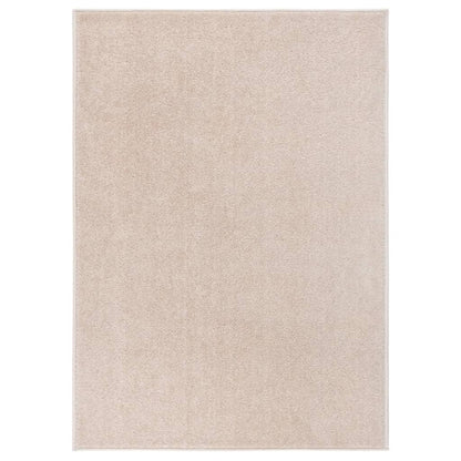 Tappeto a Pelo Corto 120x170 cm Beige Scuro