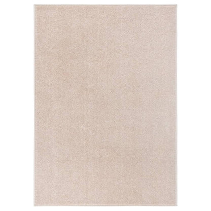 Tappeto a Pelo Corto 240x340 cm Beige Scuro