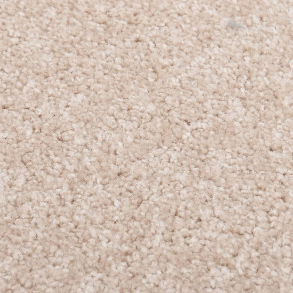 Tappeto a Pelo Corto 240x340 cm Beige Scuro