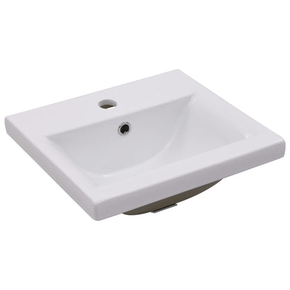 Mobile Bagno con Lavabo Integrato Bianco in Legno Multistrato - homemem39