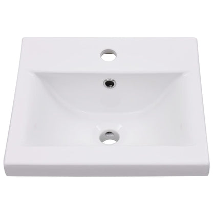 Mobile Bagno con Lavabo Integrato Bianco in Legno Multistrato - homemem39