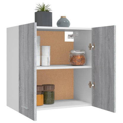 Mobile Pensile Grigio Sonoma 60x31x60 cm Legno Ingegnerizzato - homemem39