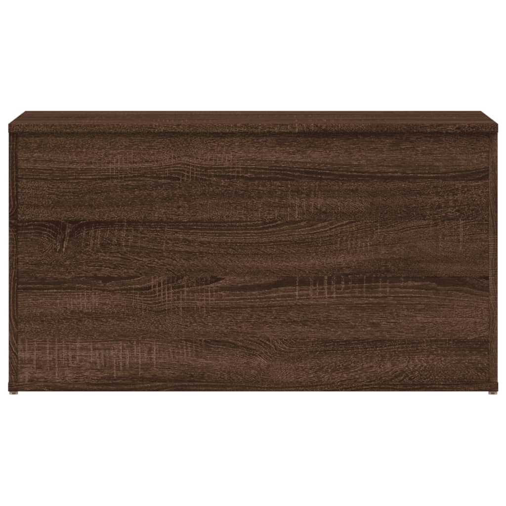 Cassapanca Rovere Marrone 84x42x46 cm in Legno Ingegnerizzato - homemem39